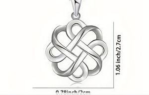 Unique Celtics Knot Cross Necklace